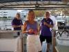 3 Patty won 2nd door prize of 6 given on the AGH boat bar crawl fundraiser. photo by Frank DelPiano